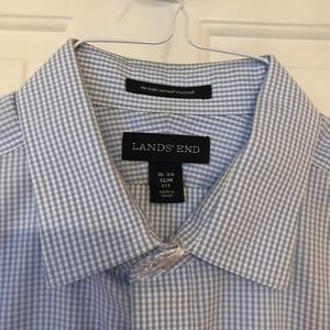 Men’s Lands End Dress Shirt